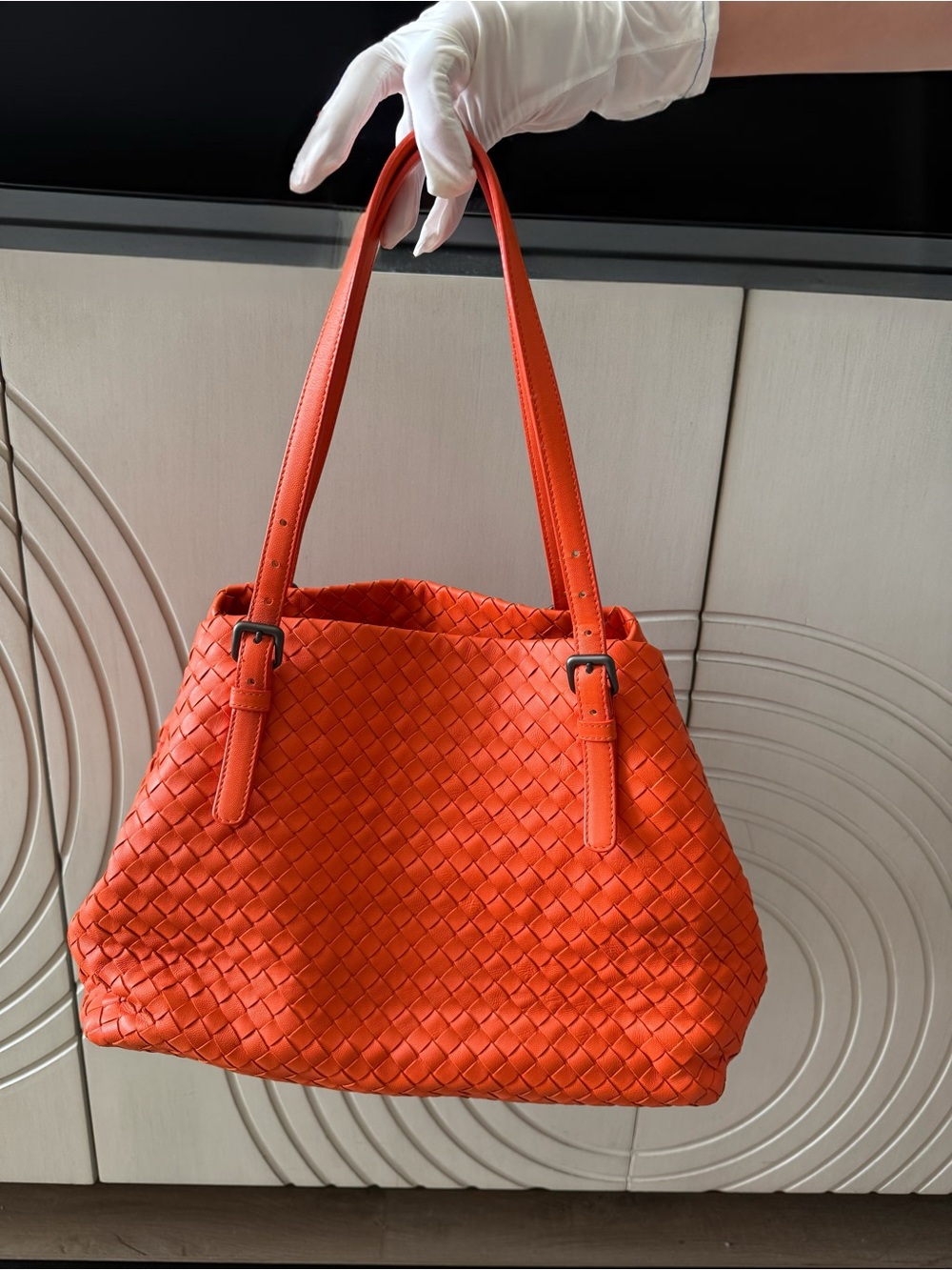 Bottega Veneta Intrecciato Tote Bag purse